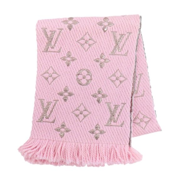 LOUIS VUITTON Pink Scarf - Picture 1 of 6
